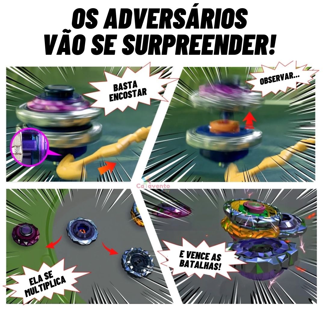 Beyblade Série 2 em 1 - Se Torne o Maior Campeão! - PROMOÇÃO DE OUTUBRO