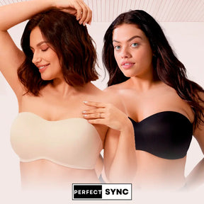Sutiã Comfort Tomara que Caia - Sustentação Perfeita Sem Alças - [COMPRE 1 LEVE 2] - Lojas Milana