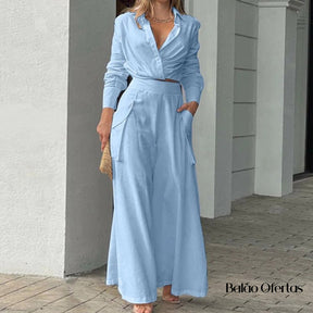 Conjunto Feminino Casual Nina - INFINITO DO AMOR
