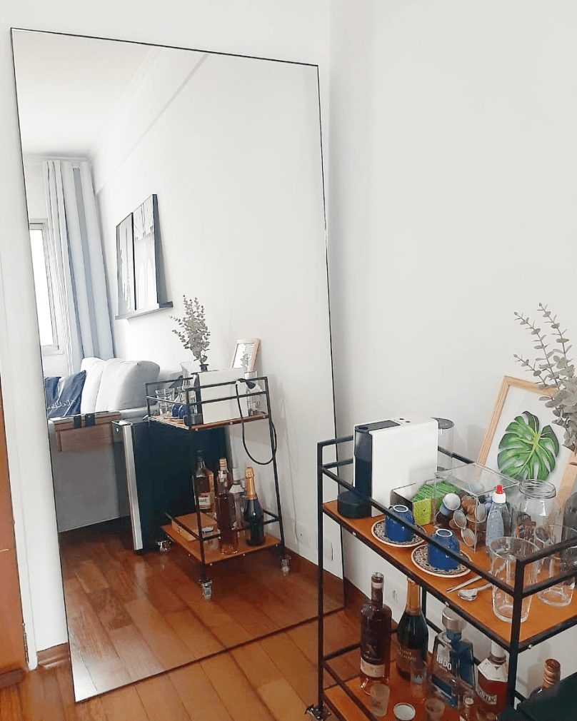 Espelho de Chão Light 1,82x0,90 cm - PROMOÇÃO DE OUTUBRO