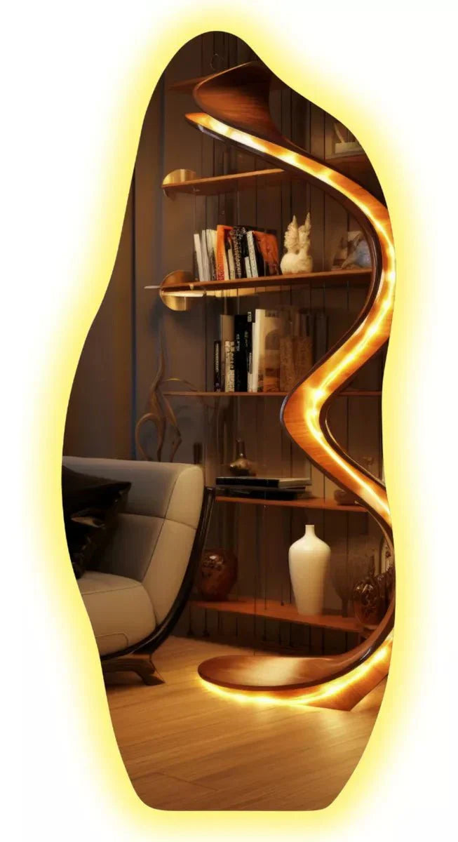 Espelho Organico 170x70 Led Corpo Inteiro - PROMOÇÃO OUTUBRO