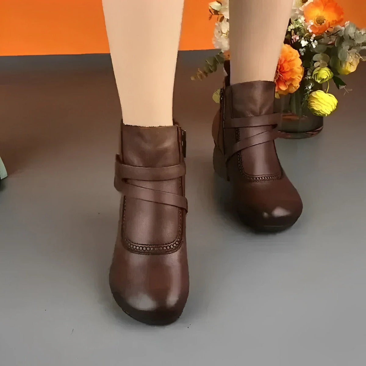 Bota Velluto ComfortFit – Estilo Inverno com Tecnologia Ortopédica