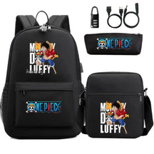 Mochila Escolar Infantil OP com Lancheira e Estojo Kit 3 Peças