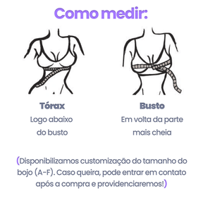 Sutiã Comfort Tomara que Caia - Sustentação Perfeita Sem Alças - [COMPRE 1 LEVE 2] - Lojas Milana