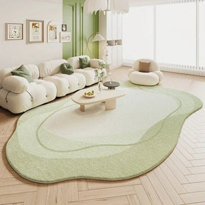 Tapete Sala De Estar Creme Irregular - PROMOÇÃO OUTUBRO